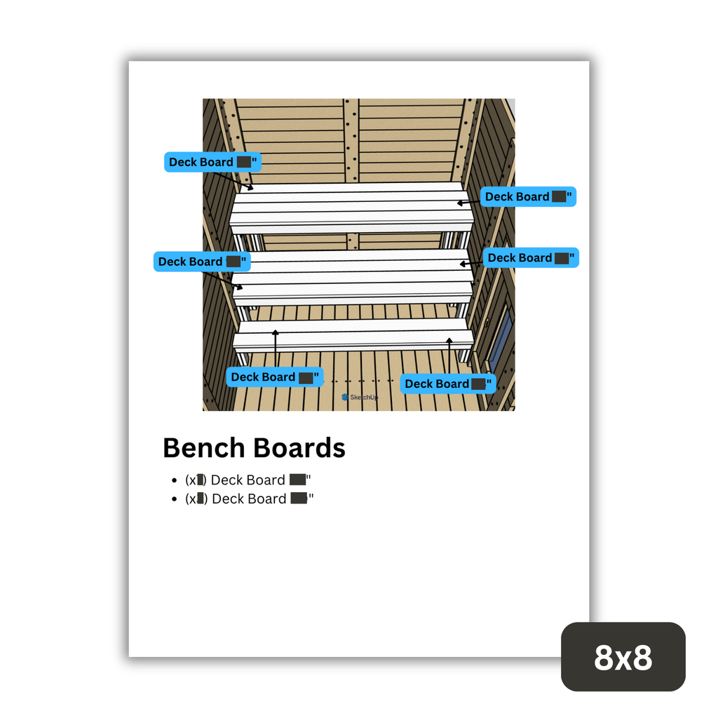 DIY Sauna Plan Bundle