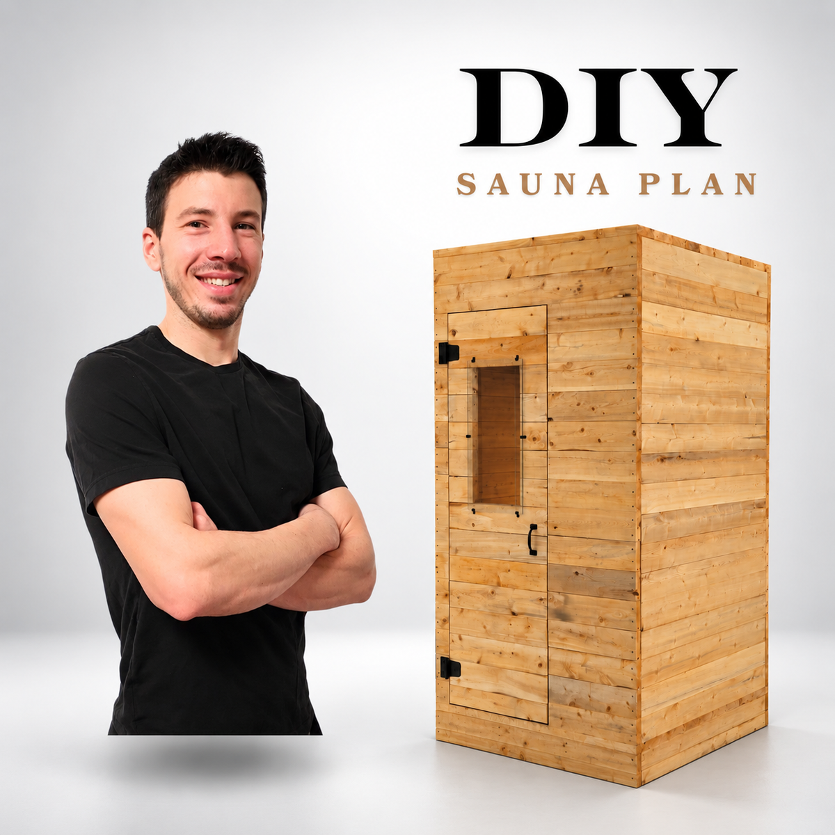 DIY 4x4 Sauna Plan - 2 Person Indoor Sauna