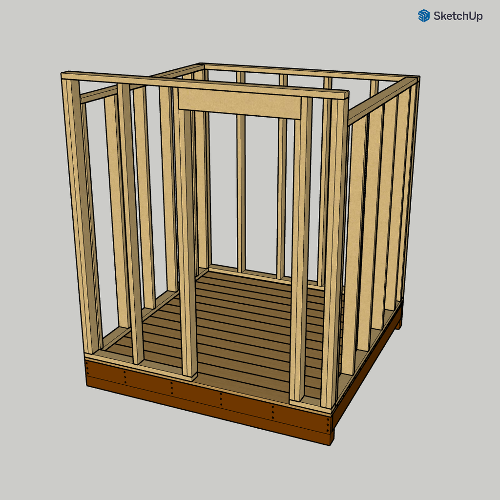 DIY Sauna Plans & Material List Bundle - 6-Person Outdoor Insulated Sauna