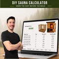 DIY Sauna Material & Cost Calculator